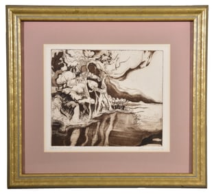 Theresa Brudi Artist’s Proof Etching dated ‘74