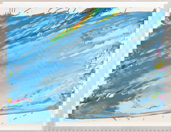 Le Flux by Olivier Debre (1920-1999)