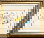 Limited edition lithograph by Marc Chagall (1887-1995), The Accordionist. ed.28/90.