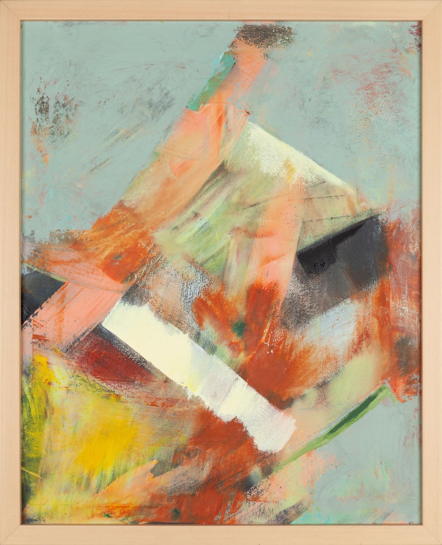 Amy Meyer "Transitions and Thresholds No.16," Original painting in oil and cold wax on panel (1 of 3)