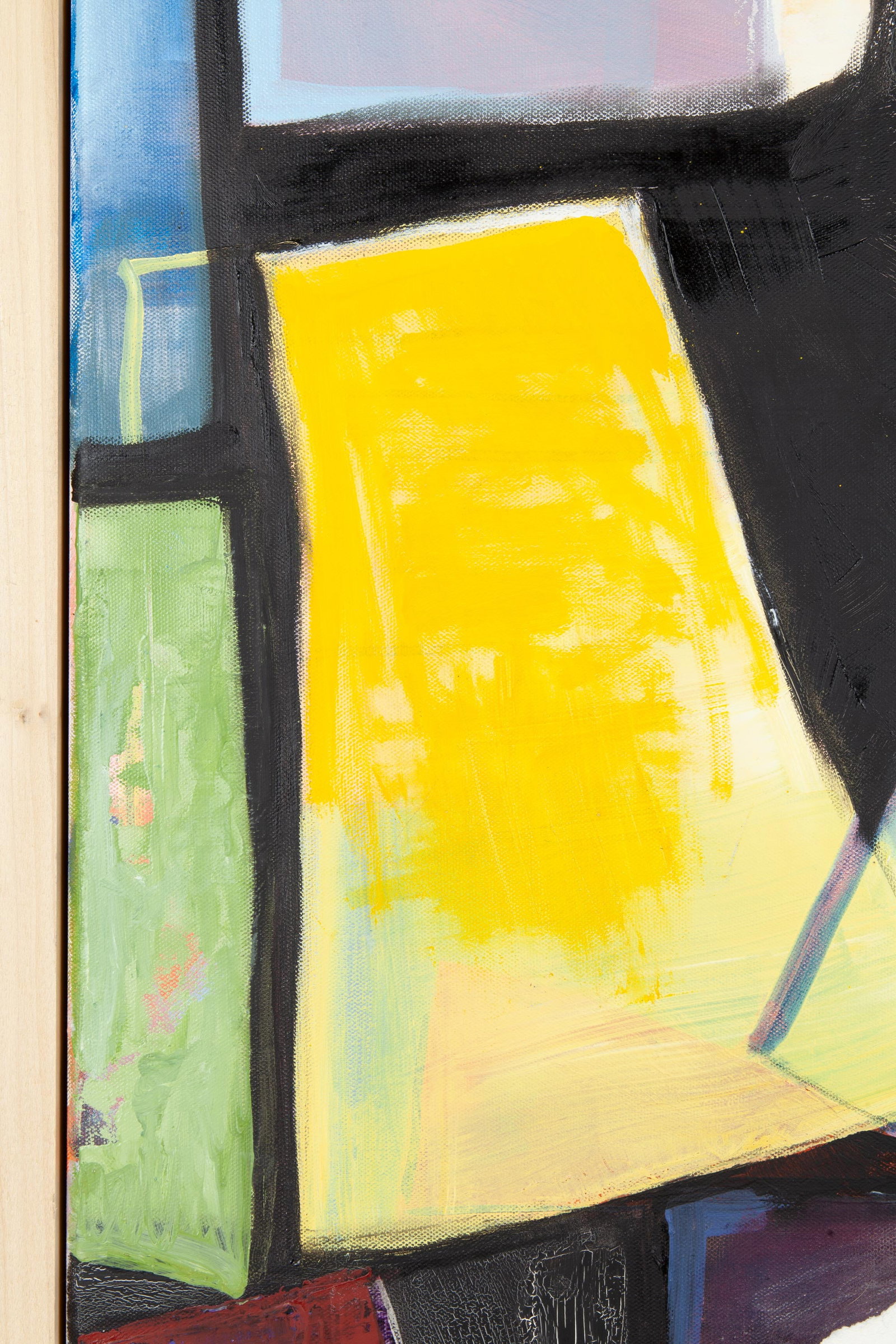 Amy Meyer, Transitions and Thresholds No. 2, 2019, Original oil, cold wax, and mixed media on - 2