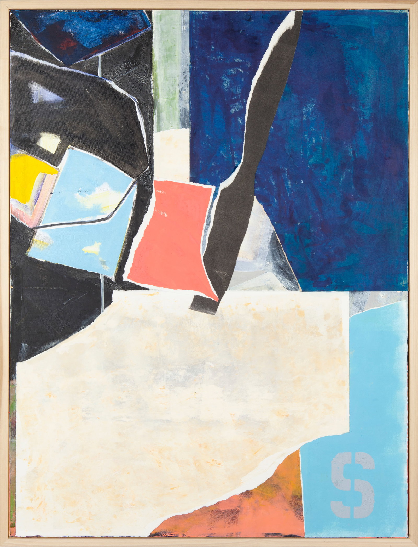 Amy Meyer, Transitions and Thresholds No. 1, 2019, Original oil, cold wax, and mixed media on (1 of 8)