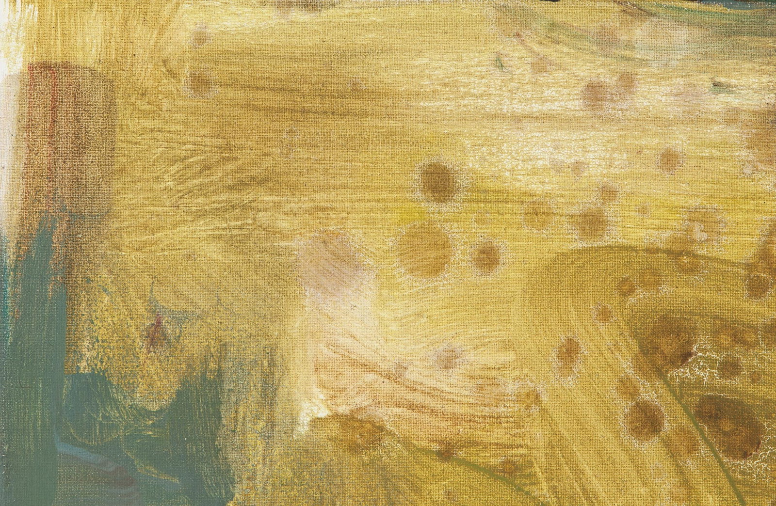 Joel Sager, Broken Garden 000037, 2018, Original oil and wax on canvas, Signed - 2