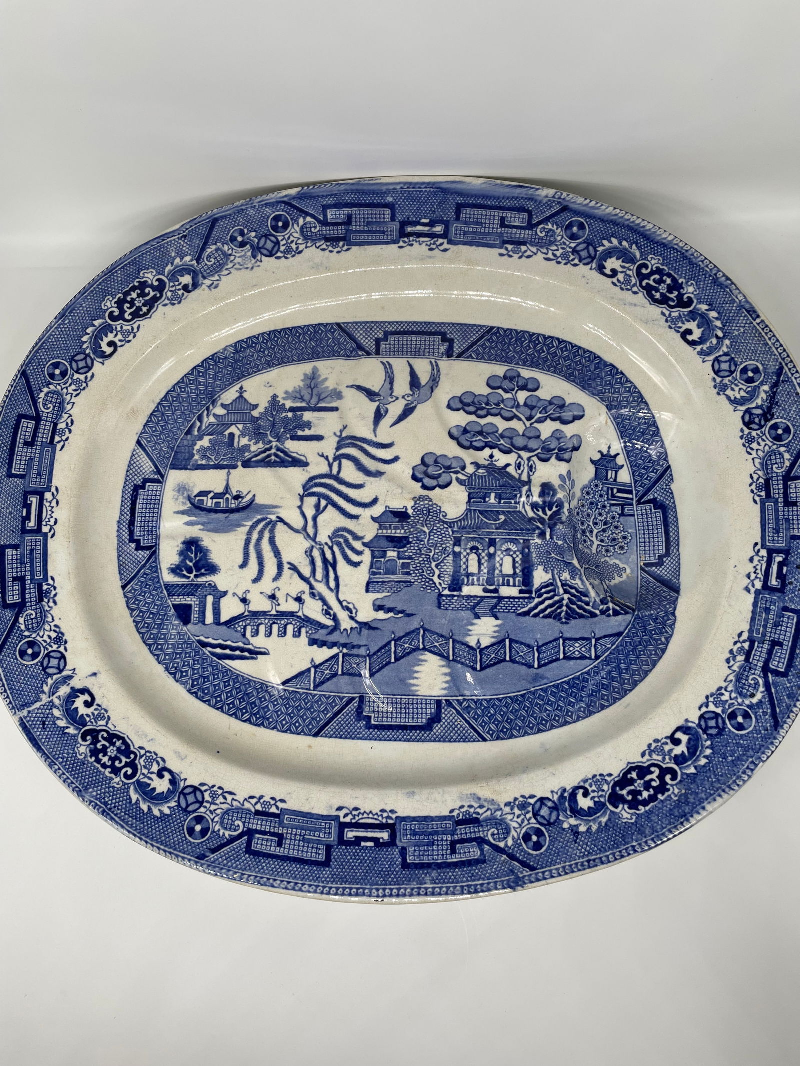 Willow Ware Carving Platter (1 of 11)
