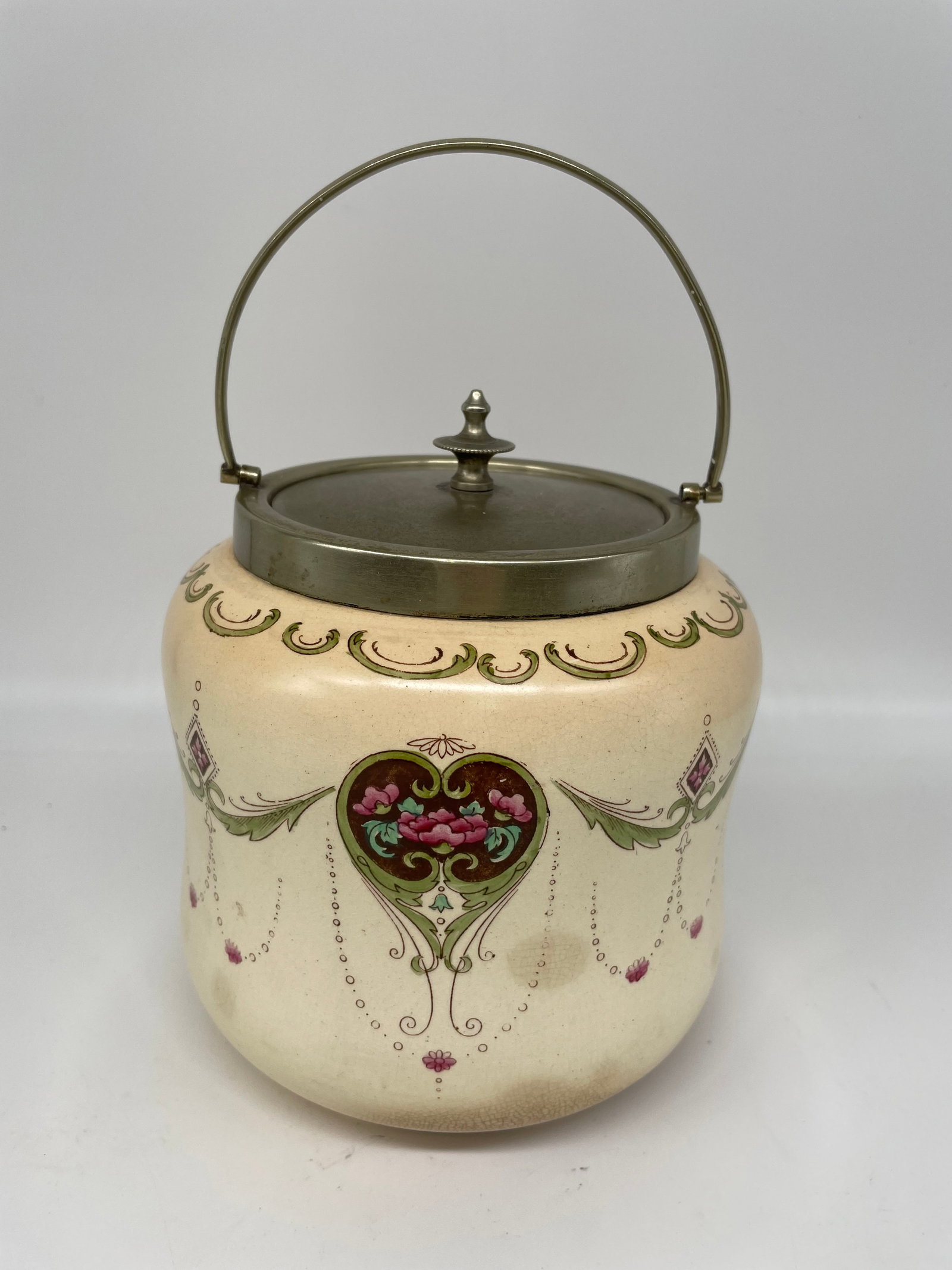 Vintage #308 Shelley Biscuit Jar (1 of 8)