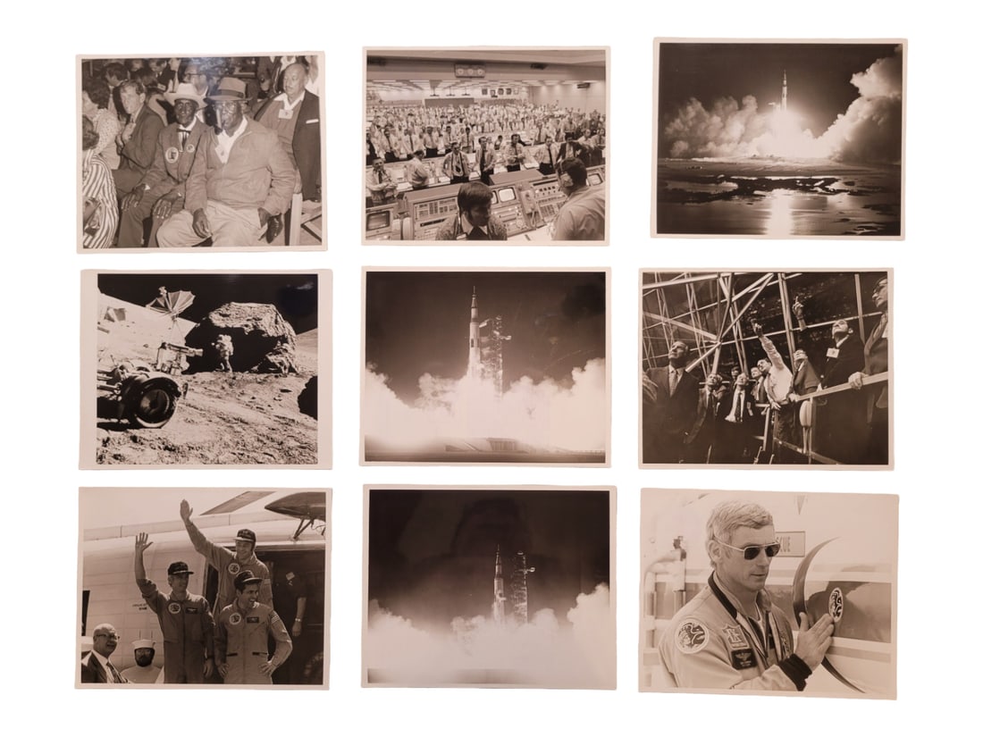 Apollo 17 Astronauts Portairts & Important Photographs (1 of 3)