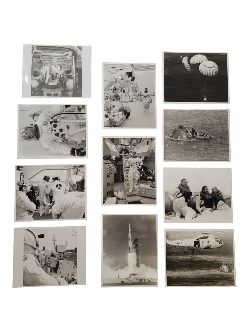 Apollo 15 Lot of 47 Official NASA Photographs (1 of 5)