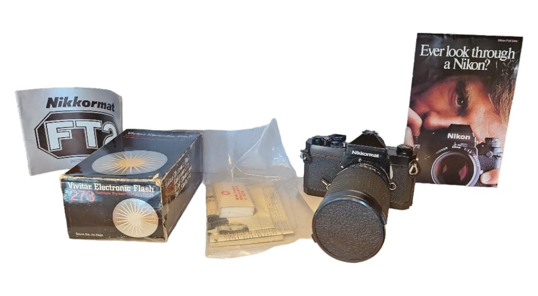 Nikon Black Nikkormat FT2 Camera (1 of 6)