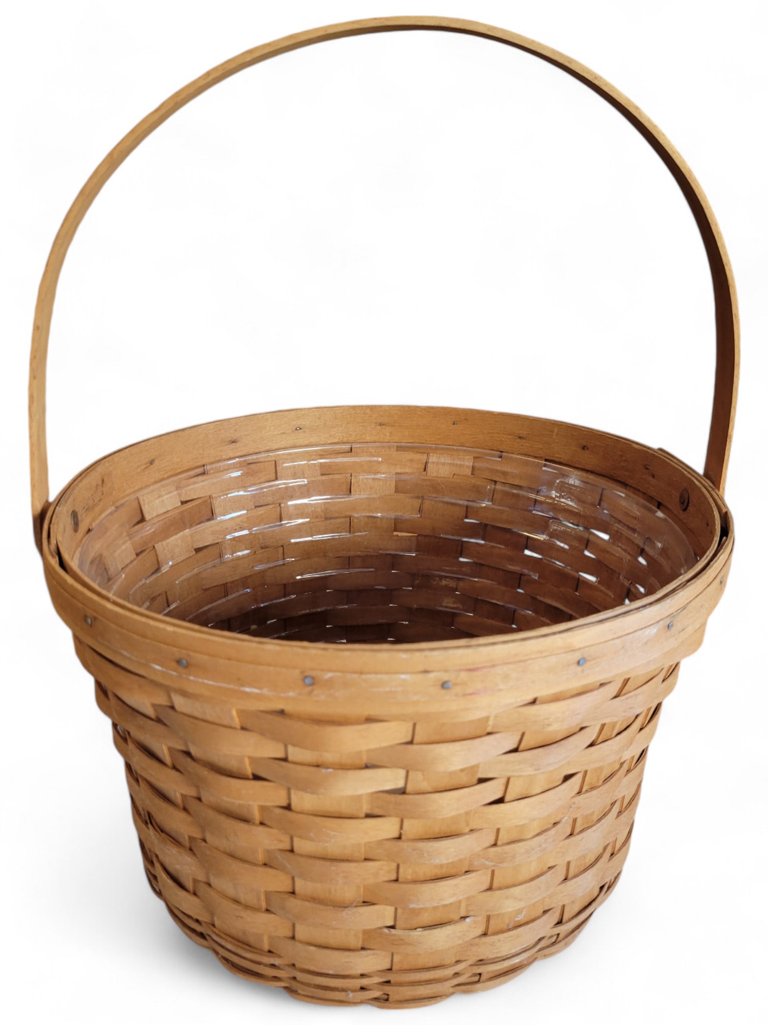 Longaberger Fruit Basket: Longaberger Fruit Basket dated 1990.