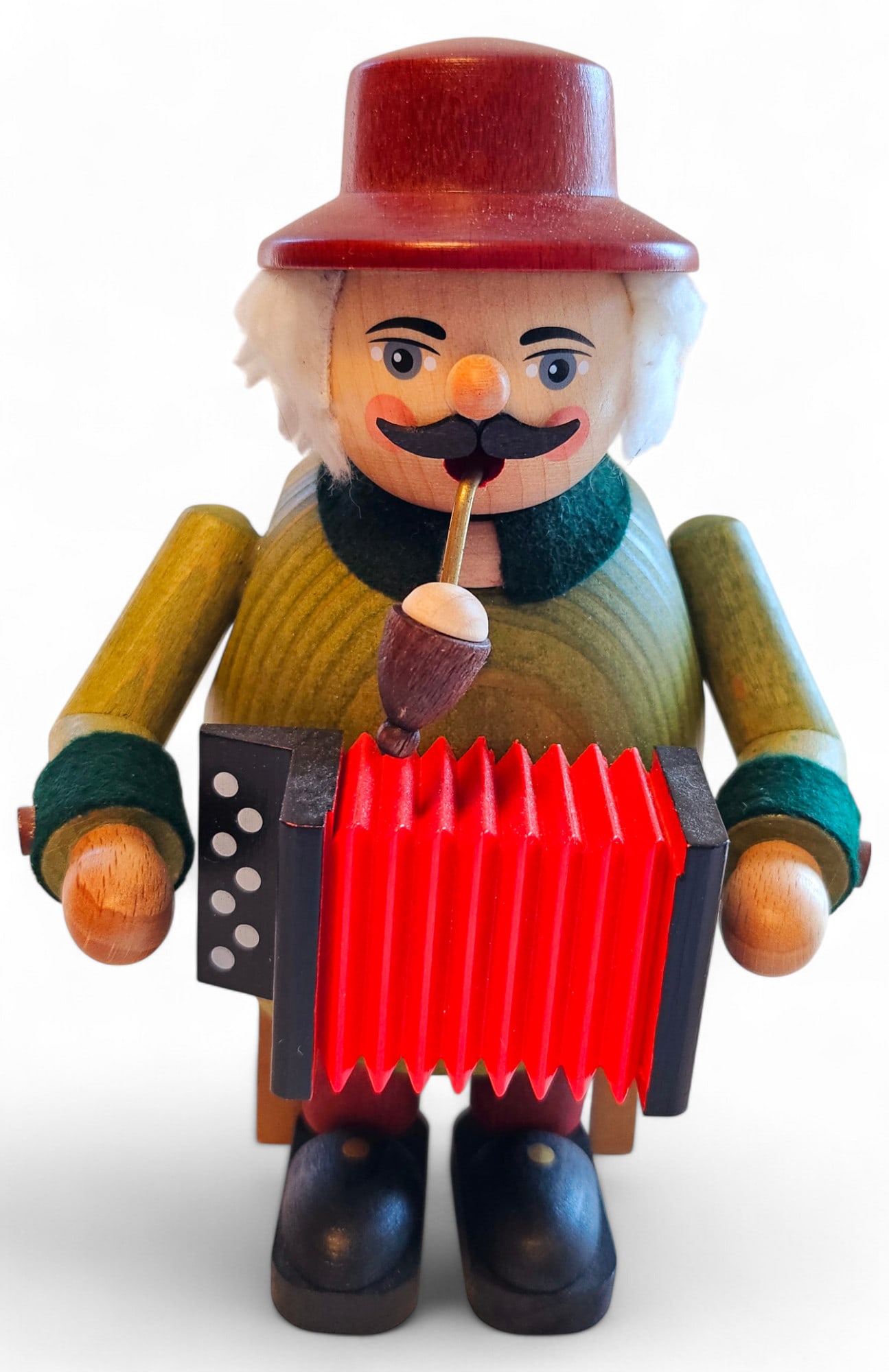 Richard Glasser Accordion Player German Wooden Smoker (1 of 3)