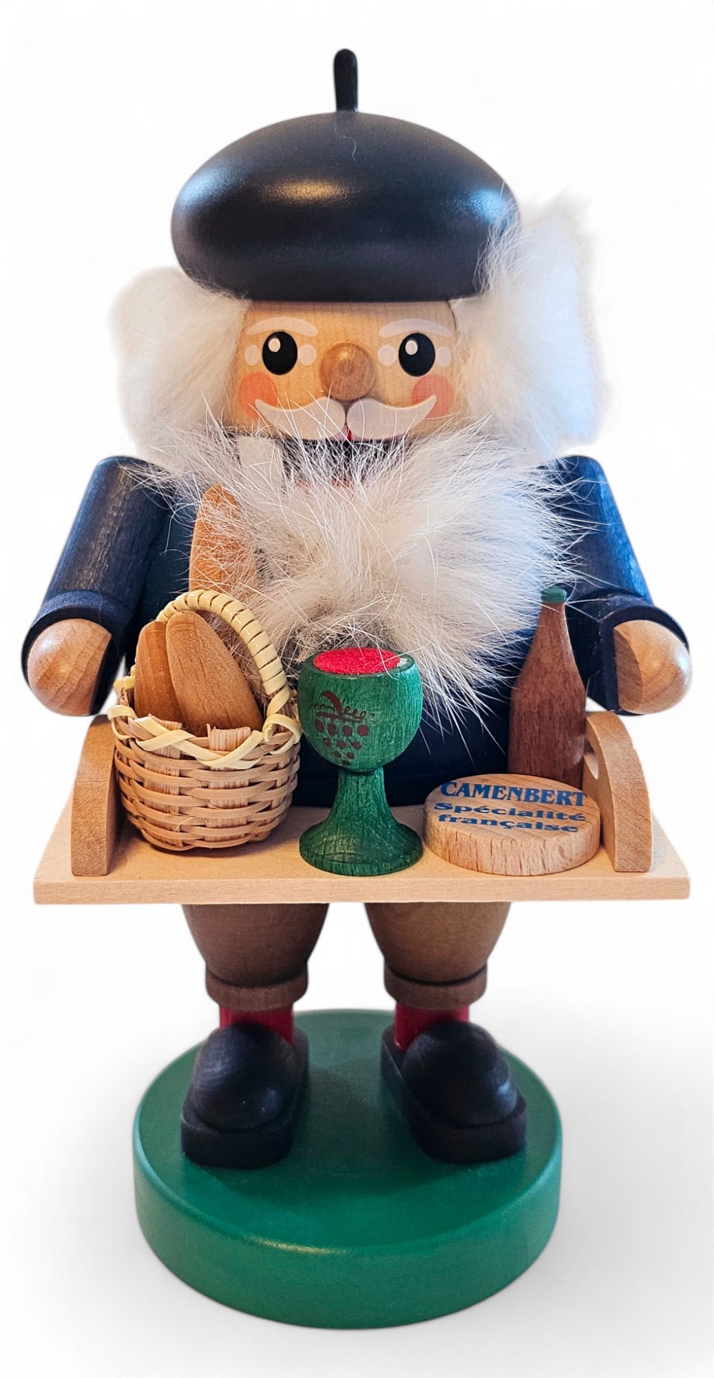 Richard Glasser Beer Garden & Cheese German Wooden Nutcracker (1 of 3)