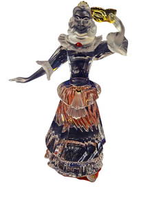 Swarovski Masquerade Columbine Crystal Figurine: Swarovski Masquerade Columbine Crystal Figurine made in year 2000. This is a retired piece.
