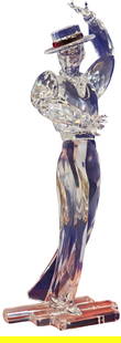Swarovski Antonio Crystal Figurine 2003: Swarovski Antonio Crystal Figurine 2003.