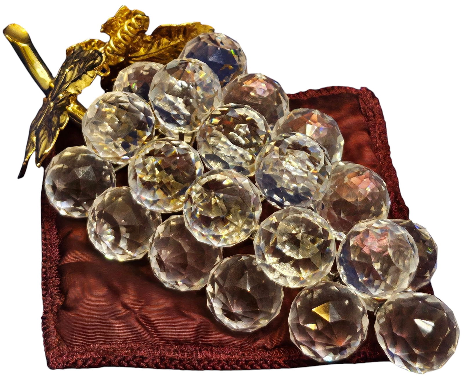 Swarovski Crystal Grape Cluster (1 of 4)