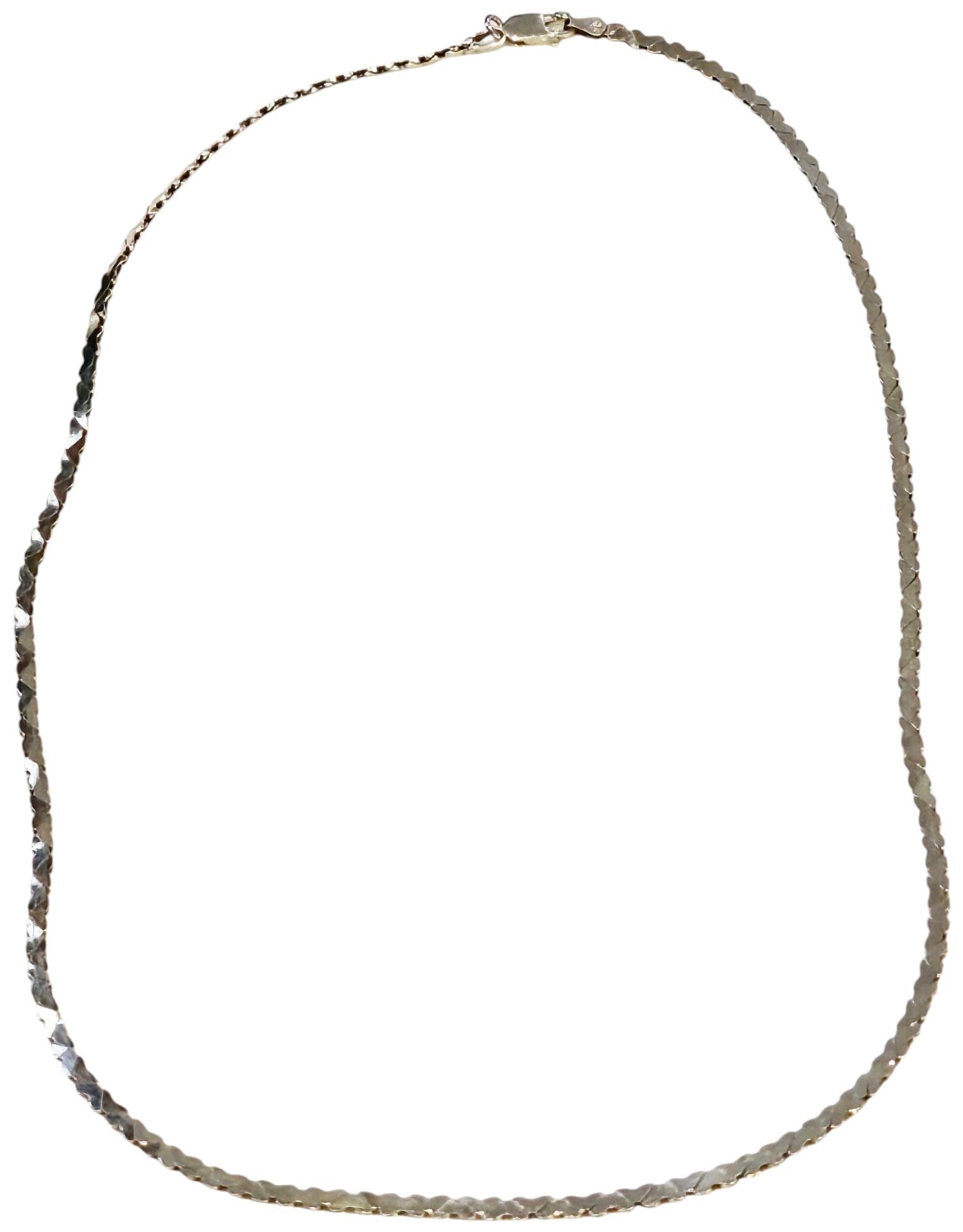 Sterling Silver Heart Necklace 20": Sterling Silver Heart Necklace 20". It weights total 28 grams.
