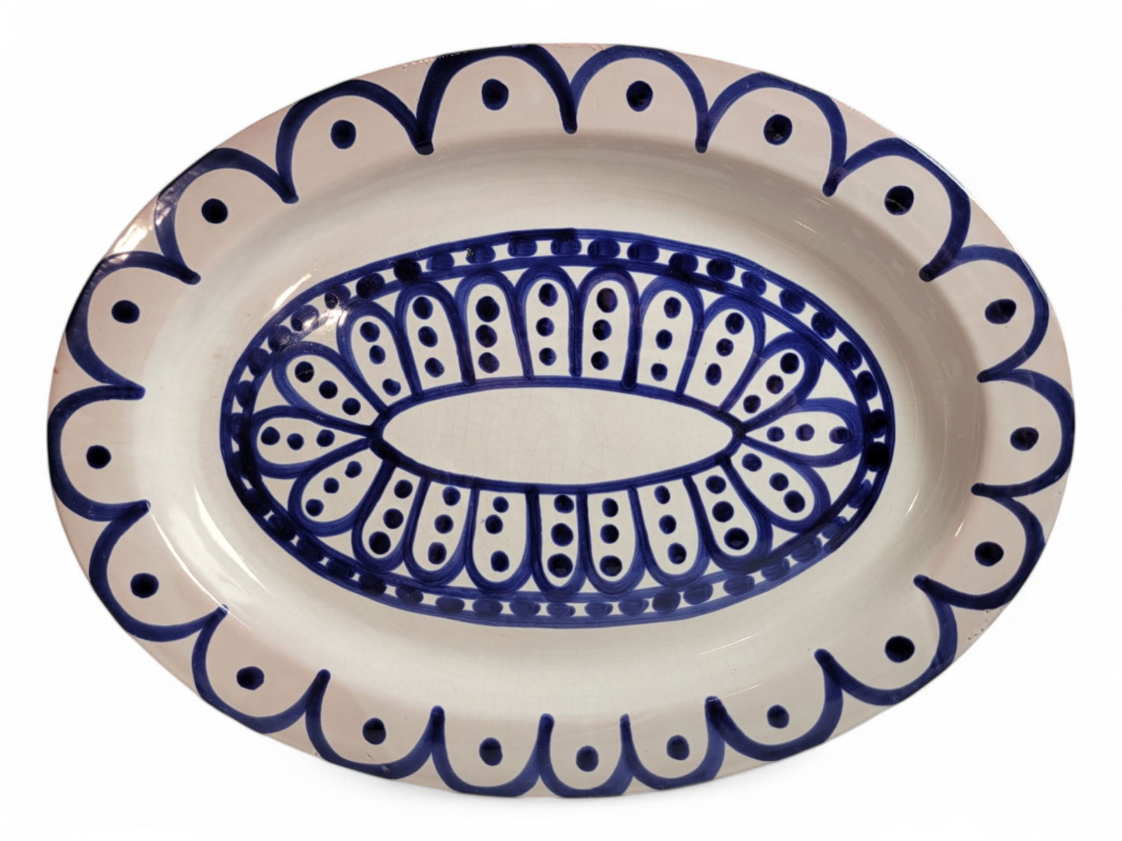 Large Vintage Ceramic Italian Plater (1 of 3)