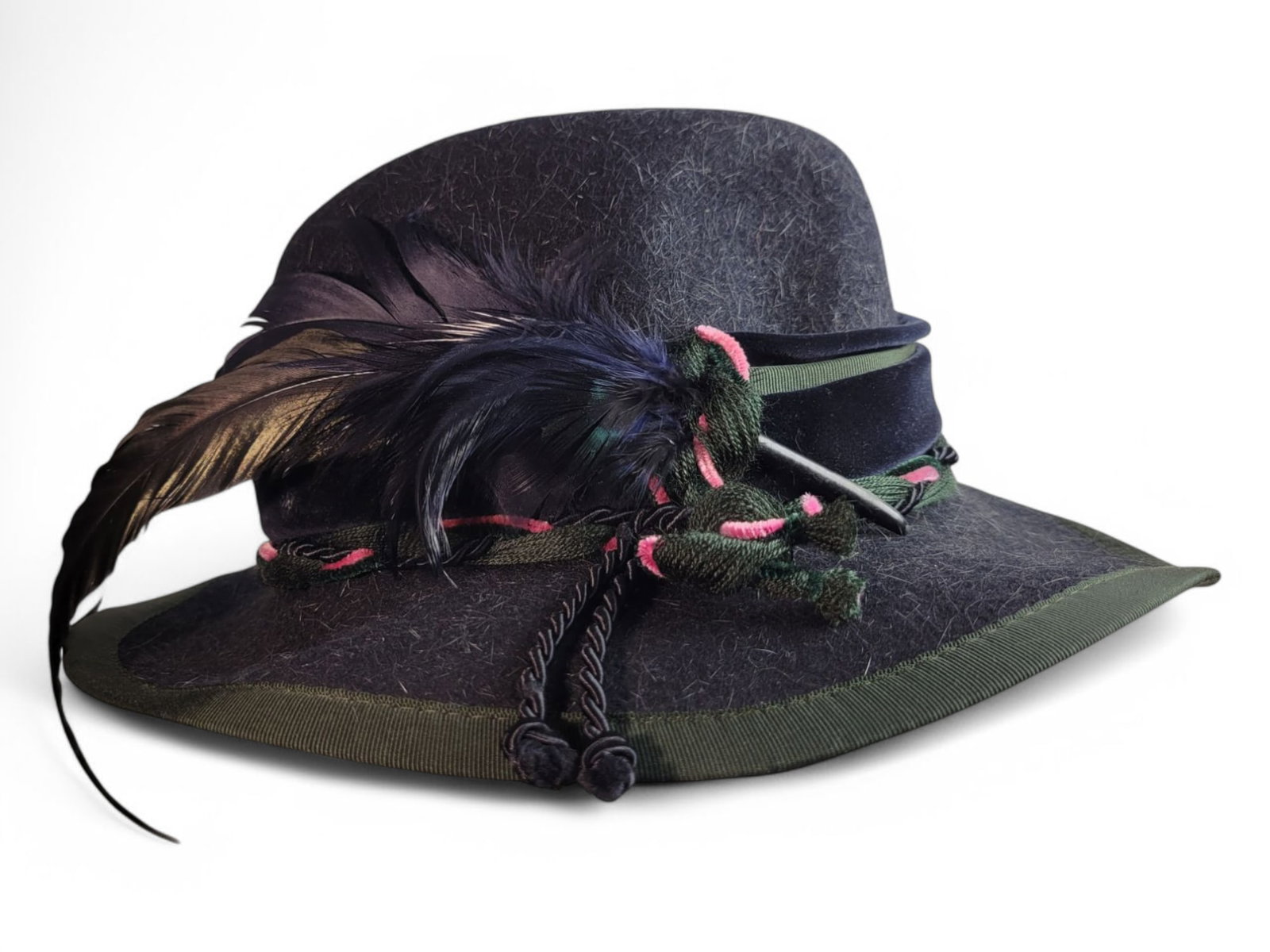 Oktoberfest Wool Hat F. Rizzolli Hat: Oktoberfest Wool Hat F. Rizzolli Hat. These are handmade in Italy and made with wool.