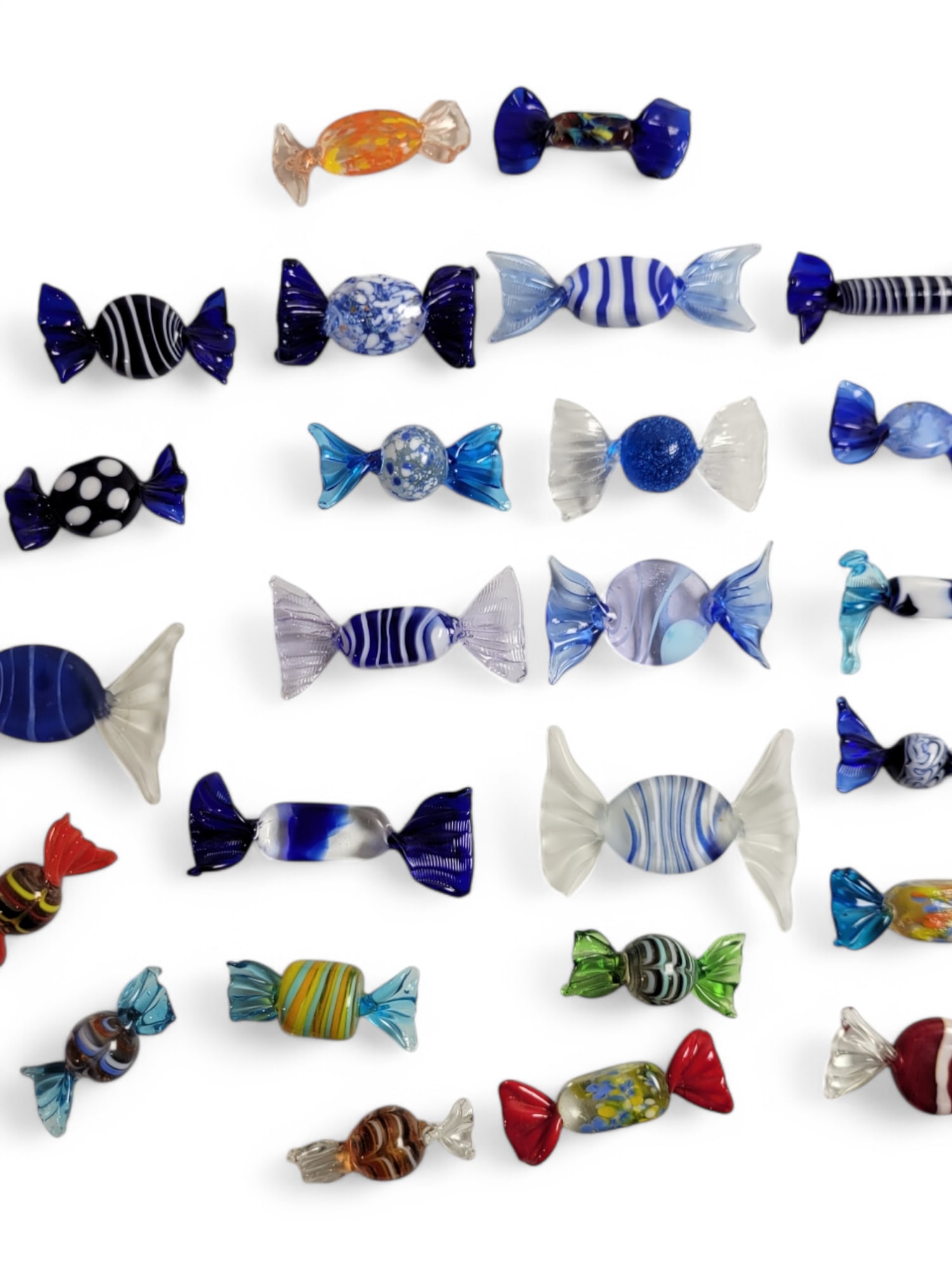 Group of 26 Murano Glass Candies Art Glass (1 of 4)