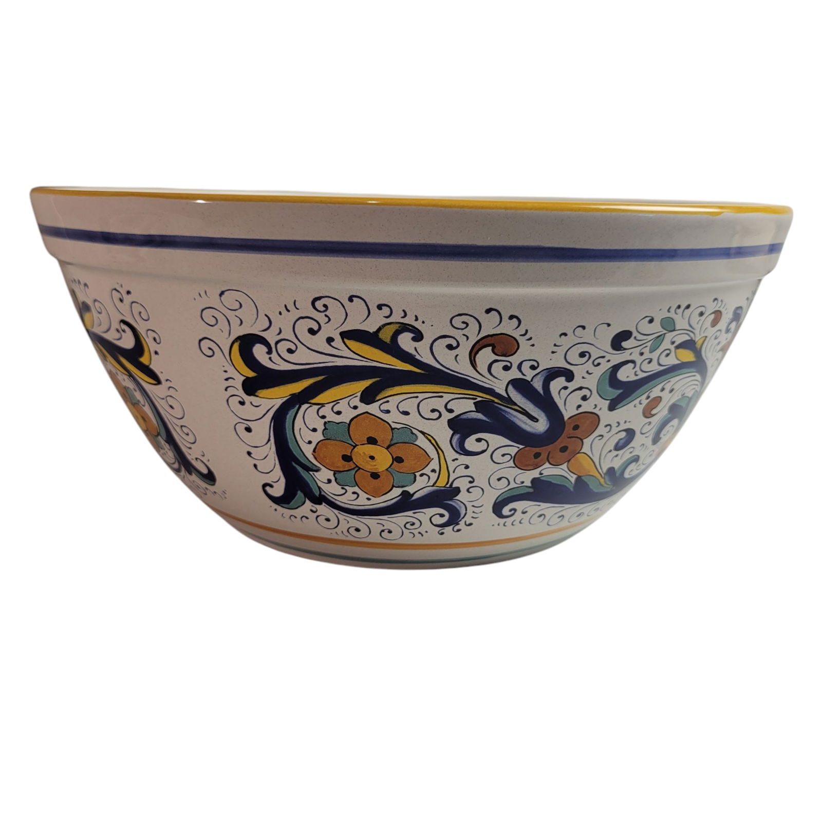 Large Vintage Deruta Pasta Bowl (1 of 4)