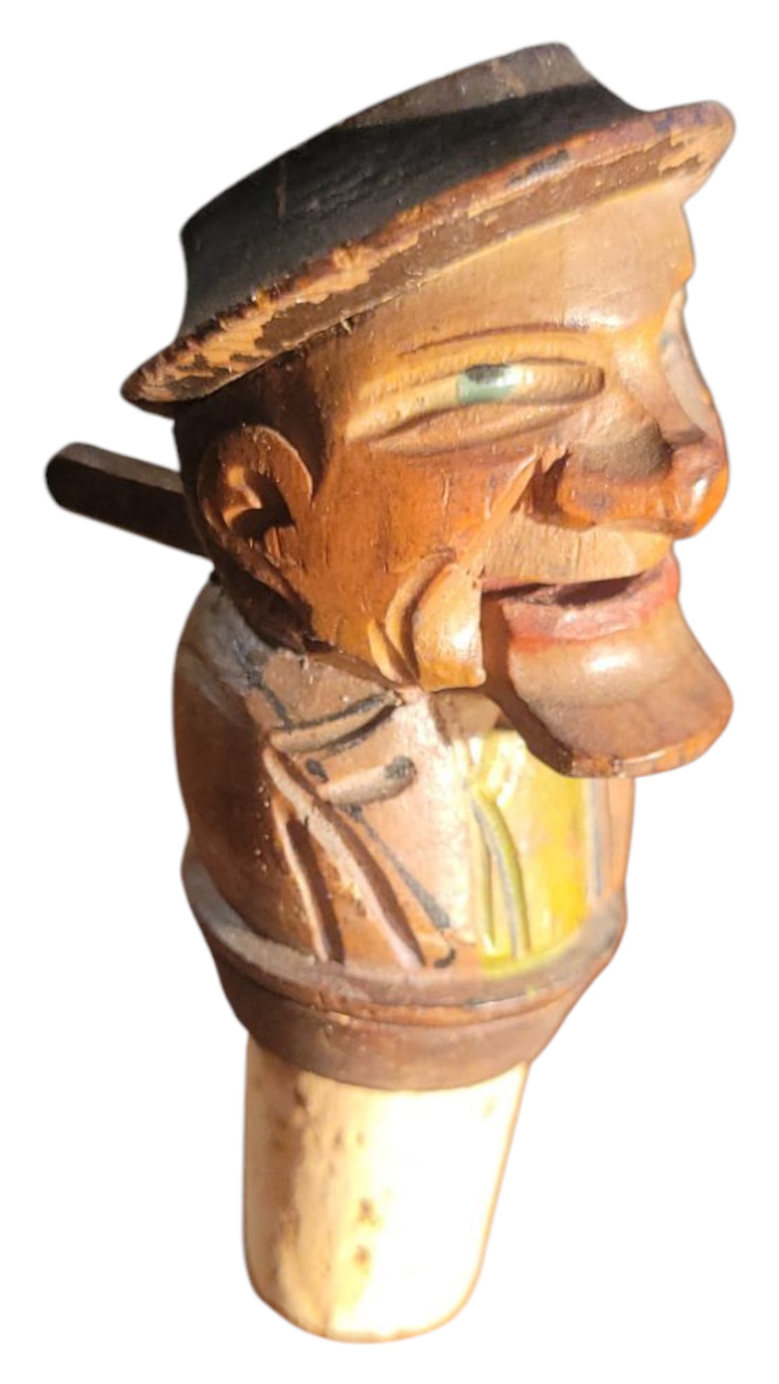 Vintage German Arni Hand Carved Mechanical: Vintage German Arni Hand Carved Mechanical