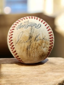 Signed Game Ball, Sandy Koufax, Steve Garvey, Tommy Lasorda & More