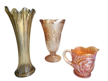 Group of Carnival Glass