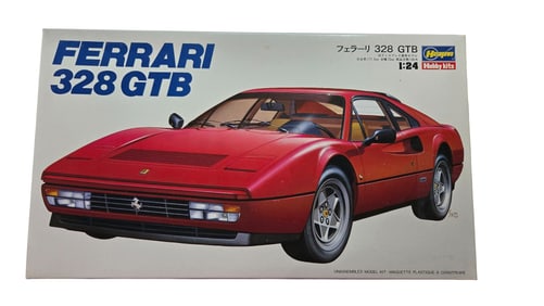 Ferrari 328 GTB Hasegawa Hobby Kit 1:24 Scale