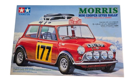 Morris Mini Cooper 1275S Rally '67 Monte Carlo Rally Winner No. 48 Car Series 1:24 Kit
