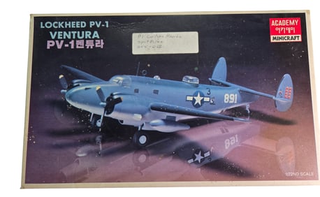 Lockheed PV-1 Ventura Minicraft 1:72 Scale model # 1614