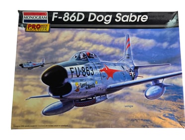 Monogram Pro Modeler F-86D Dog Sabre 1:48 model kit Dennis the Menace - 85:5960