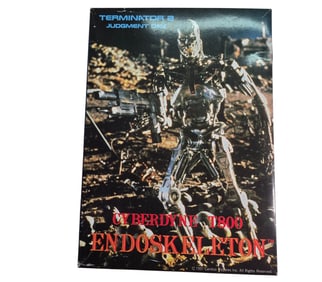 1991 Terminator 2 Judgment Day Cyberdyne T800 Endoskeleton 1:9 Model Kit