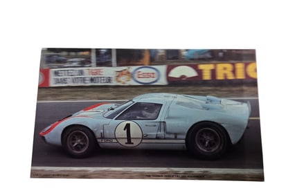 Historic Racing Car - Ford GT40 Mark II - 1:24 scale model by Fujimi Sp. 9