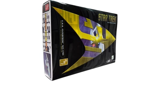 Star Trek U.S.S. Enterprise NCC-1701 Glue Together 1:650 Scale Model Kit