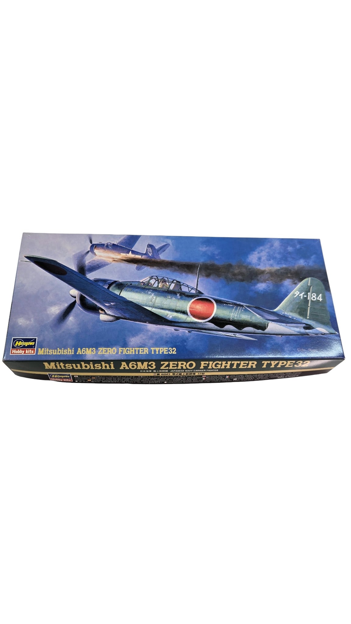Hasegawa Mitsubishi A6M3 ZERO FiGHTER TYPE 32 Model Kit 1:72 Scale: Hasegawa Mitsubishi A6M3 ZERO FIGHTER TYPE 32 Model Kit Japanese Navy Carrier Fighter Model in Japan Kit #AP16-1200 1:72 Scale Part Bags Sealed, instructions included