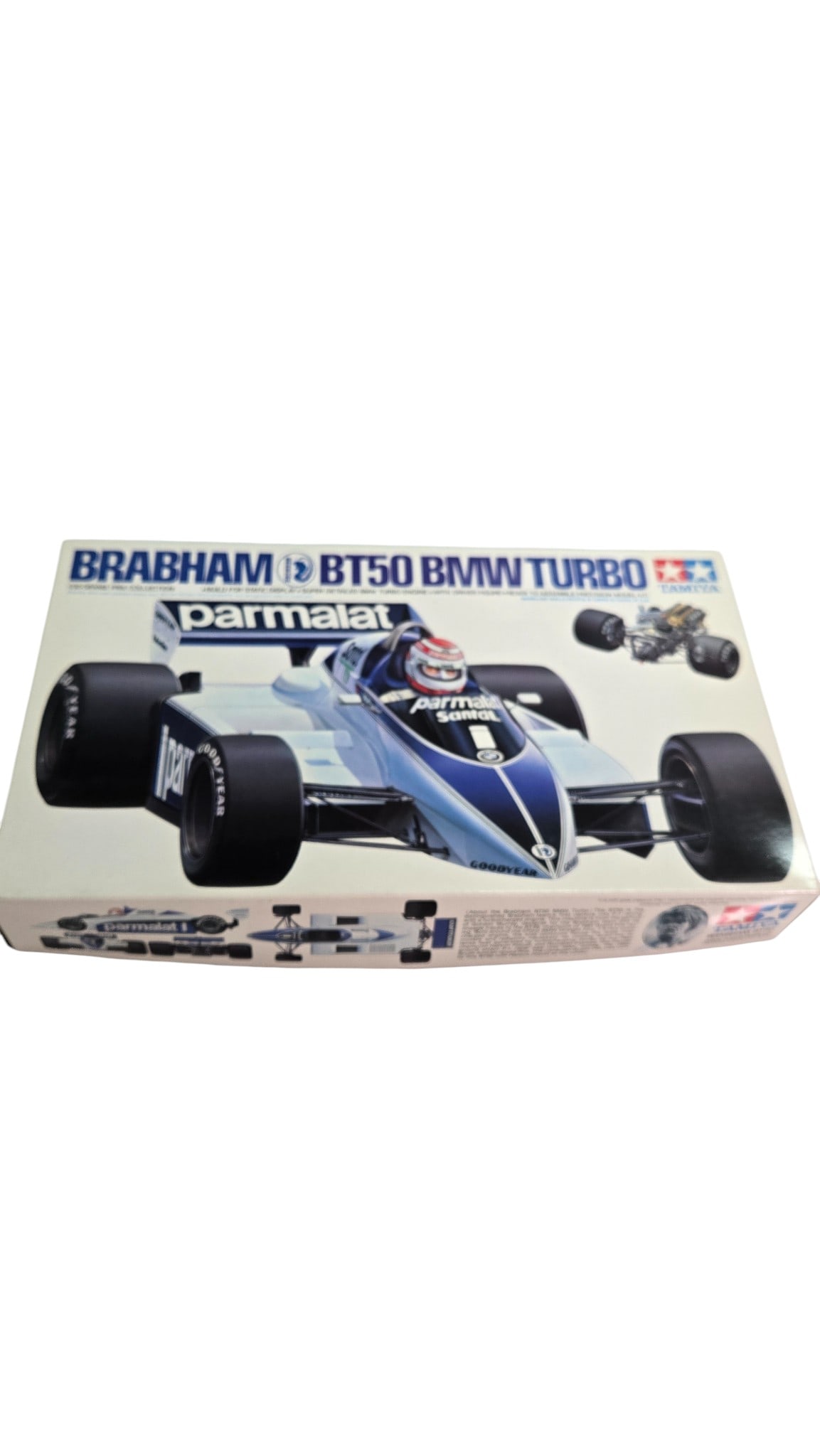 Tamiya Brabham BT50 BMW Turbo 1:20 Scale Gran Prix Collection Model Kit: Tamiya Brabham BT50 BMW Turbo Gran Prix Collection Model Kit 1:20 Scale Kit No. 2017 Made in Japan Part Bags Sealed and Unsealed, instructions included