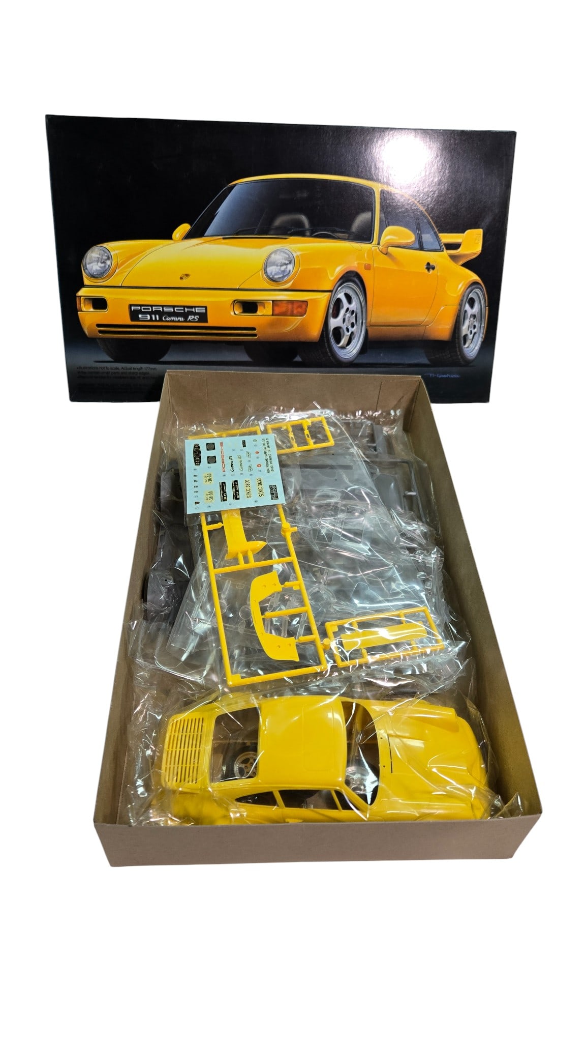 Fujimi Porsche 911 Carrera 3.8 RS 1/24 Scale Model Kit: Fujimi Porsche 911 Carrera 3.5 RS Model Kit 1/24 Scale Kit #RS-49 Made in Japan Part Bags Sealed and instructions included