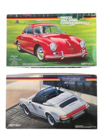 2 Model Car Kits Porsche 356a 1500Gs, Porsche 911 Carrera