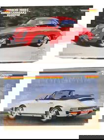 2 Model Car Kits, Porsche 911 Carrera Cabriolet, Porsche 356 B/C 2000 GS Carrera