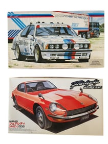 2 Model Car Kits, Fairlady 240 Z, Schnitzer 635 csi BMW