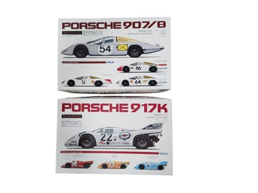 Porsche 917K and Porsche 907/8 Model Kits