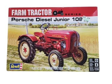Porsche Diesel Junioe 108 Farm Tractor Series Model Car Kit