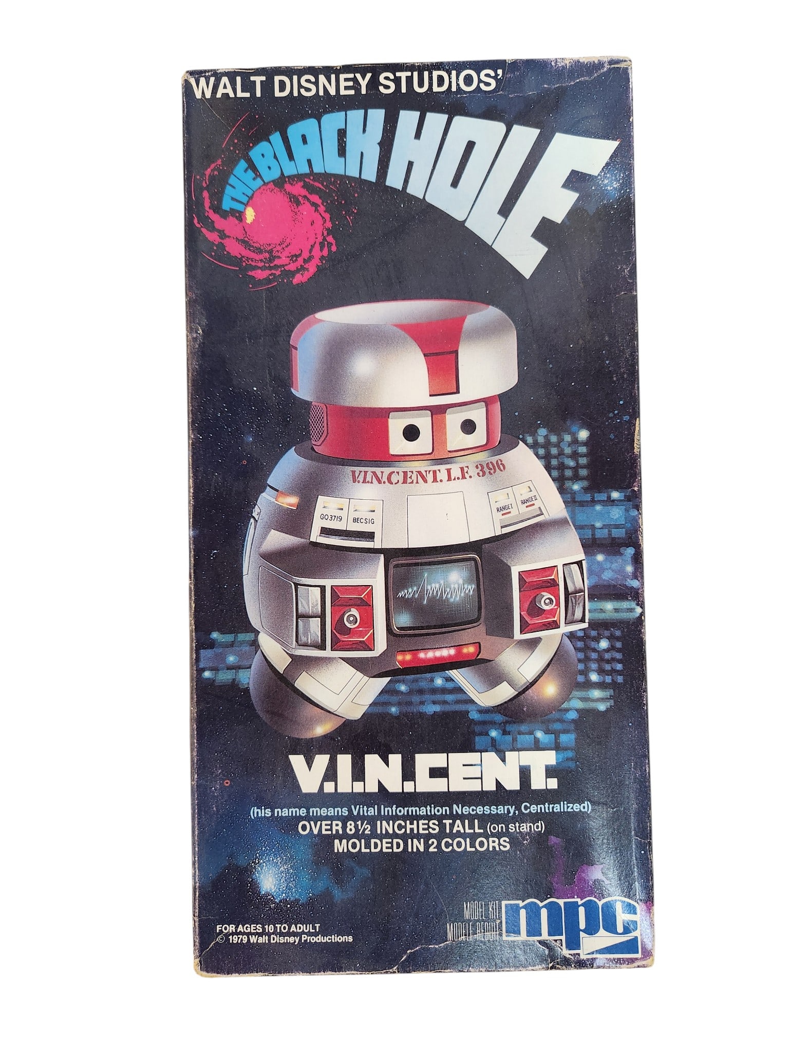 1979 Walt Disney Studios The Black Hole V.I.N.CENT Model Kit: Walt Disney Studios The Black Hole V.I.N.CENT Model Kit 1979
