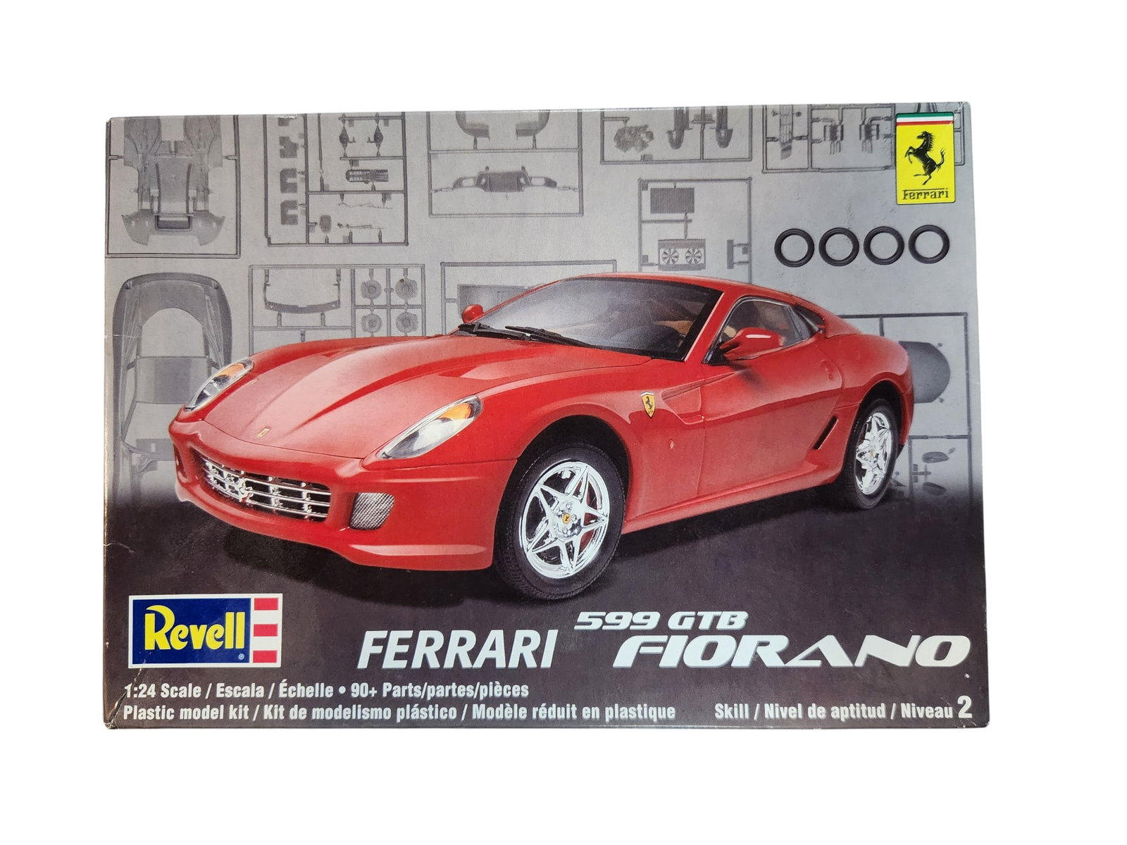 Ferrari 599 GTB Fiorano Model Car Kit: Ferrari 599 GTB Fiorano Model Car Kit 1:24 Scale
