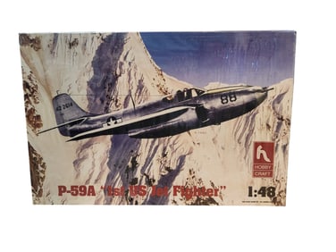 P-59A 1st US Jet Model Airplane Kit
