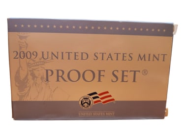 2009 United States Mint Silver Proof Set, 18-coins