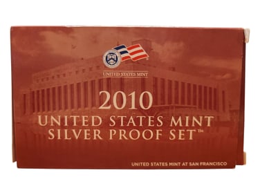2010 United States Mint Silver Proof Set 14 coins,