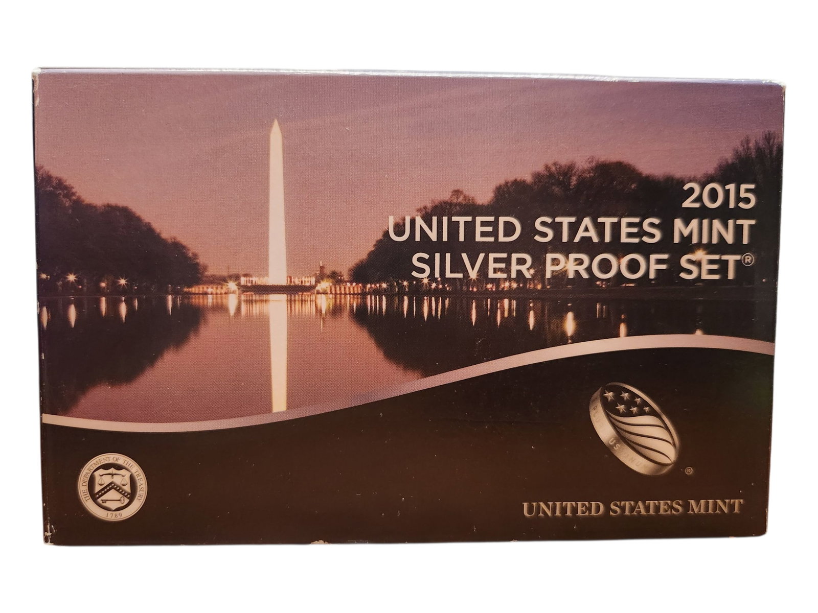 2015 United States Silver Proof Set 14 pcs 90% silver, about 1.4 oucnes of pure silver: 2015 United States Silver Proof Set 14 pcs 90% silver, about 1.4 oucnes of pure silver. Comes w/ COA