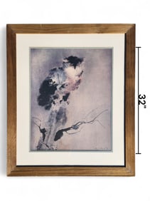 Kaiko MOTI (Indian French, 1921-1989): "Owl".