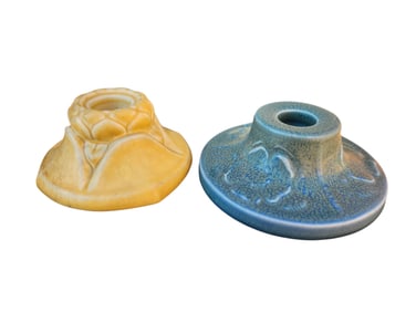 Antique Rookwood Candle Holders