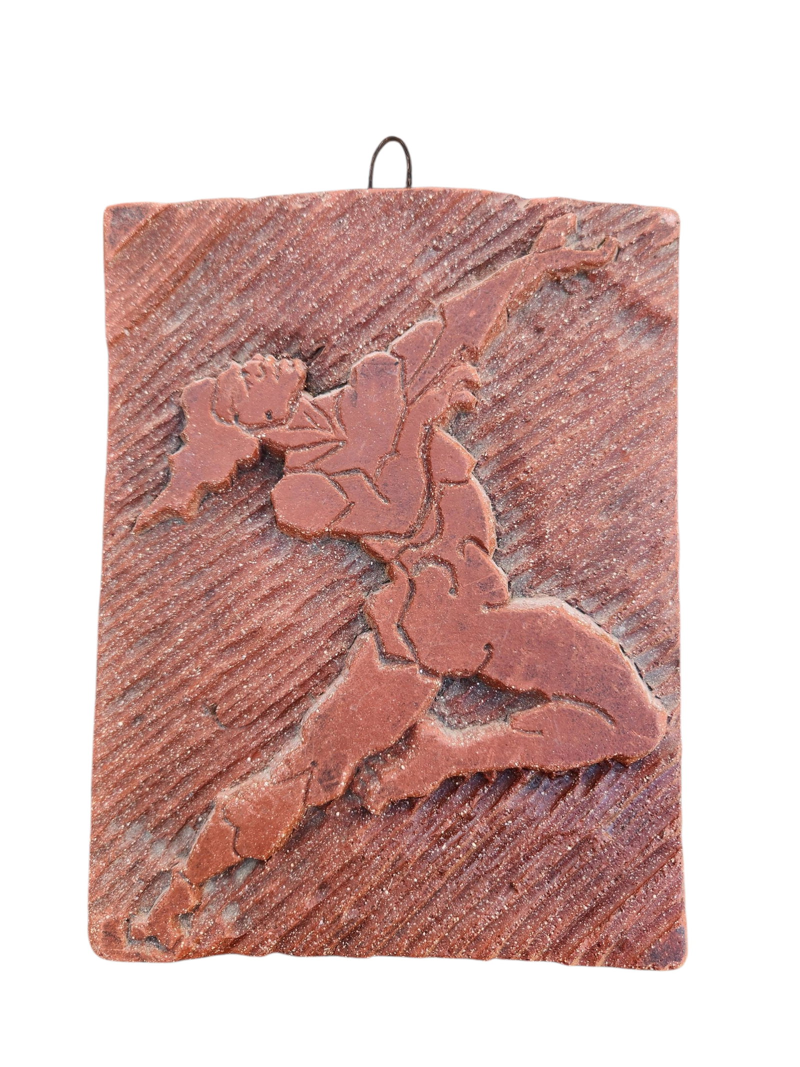 Wax Wall Plaque, Signed Nov 1931: Wax Wall Plaque, Signed Nov 1931 Height 11" Width 8.5"